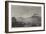 The Comet, Seen at Castellamare, Bay of Naples-null-Framed Giclee Print