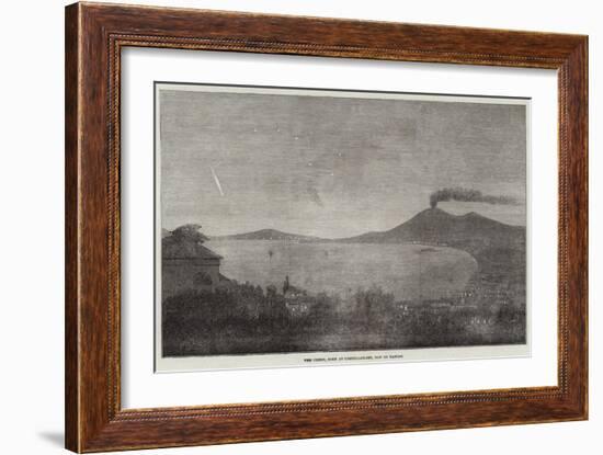 The Comet, Seen at Castellamare, Bay of Naples-null-Framed Giclee Print