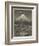 The Comet Seen over Mount Egmont, New Zealand-null-Framed Giclee Print