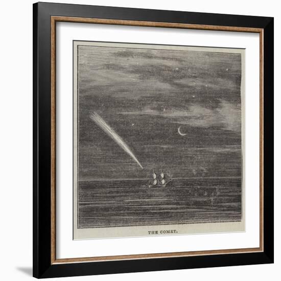 The Comet-null-Framed Giclee Print