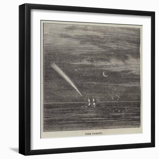 The Comet-null-Framed Giclee Print