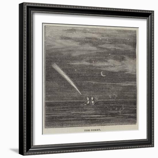 The Comet-null-Framed Giclee Print