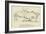 The Comfortable Confidential Cow-Edward Lear-Framed Giclee Print