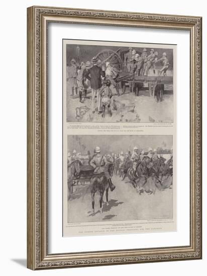 The Coming Advance in the Soudan, Preparing for the Campaign-Frank Craig-Framed Giclee Print