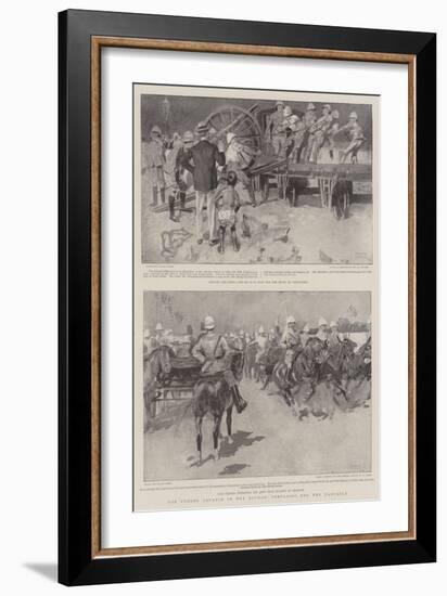 The Coming Advance in the Soudan, Preparing for the Campaign-Frank Craig-Framed Giclee Print