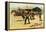 The Coming and Going of the Pony Express-Frederic Sackrider Remington-Framed Stretched Canvas