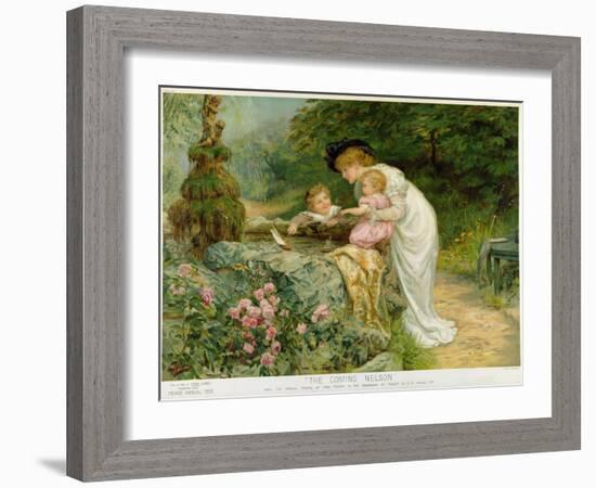 The Coming Nelson, from the Pears Annual, 1901-Frederick Morgan-Framed Giclee Print