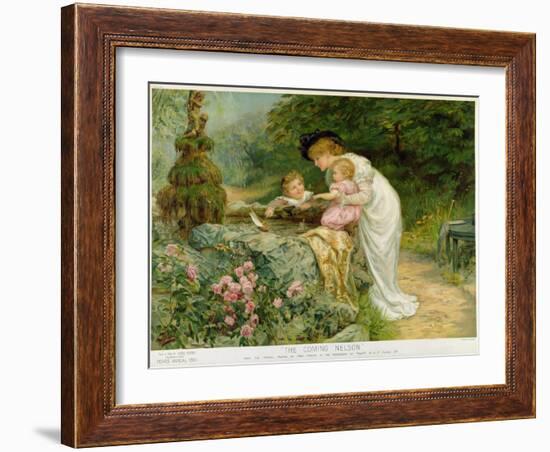 The Coming Nelson, from the Pears Annual, 1901-Frederick Morgan-Framed Giclee Print