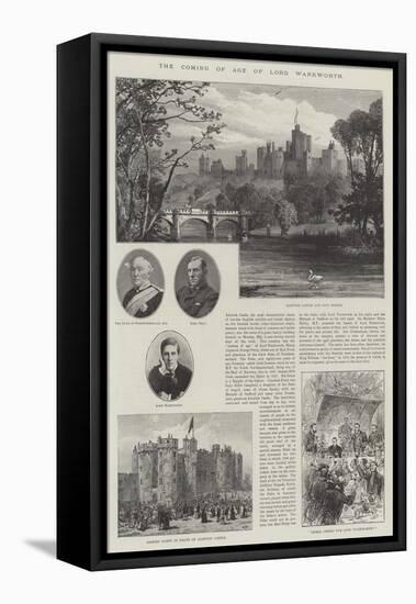 The Coming of Age of Lord Warkworth-null-Framed Premier Image Canvas