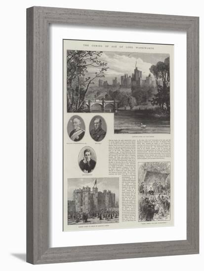 The Coming of Age of Lord Warkworth-null-Framed Giclee Print