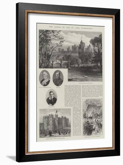 The Coming of Age of Lord Warkworth-null-Framed Giclee Print