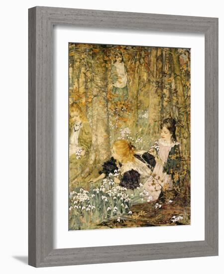 The Coming of Spring, 1899-Edward Atkinson Hornel-Framed Giclee Print