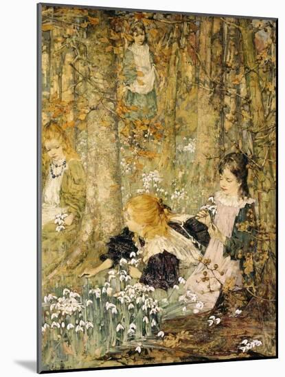The Coming of Spring, 1899-Edward Atkinson Hornel-Mounted Giclee Print