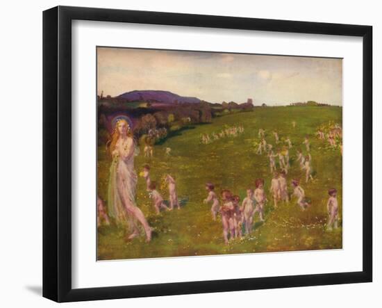 The Coming of Spring, 1913-Charles Sims-Framed Giclee Print