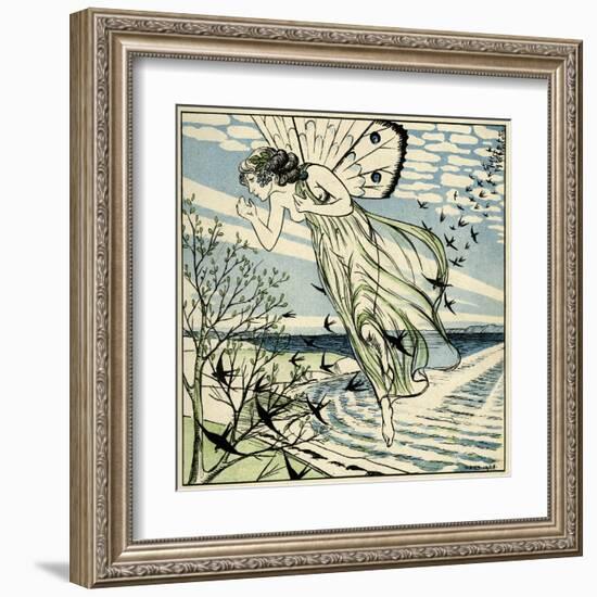 The Coming of Spring-H Slott-Moller-Framed Art Print