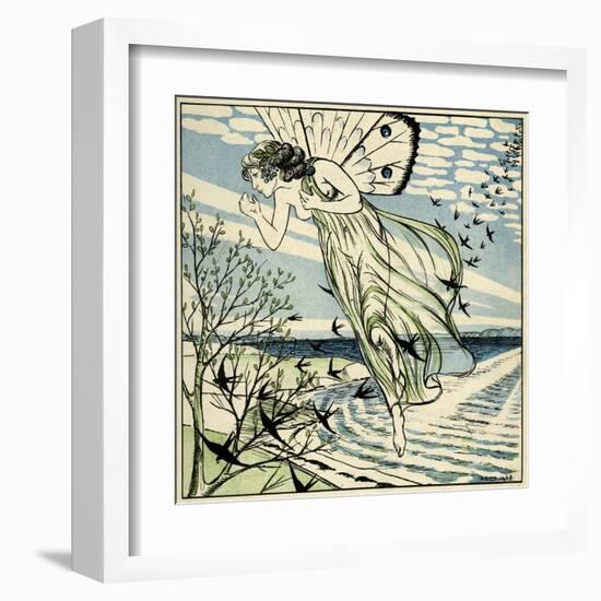 The Coming of Spring-H Slott-Moller-Framed Art Print