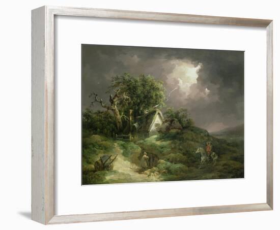 The Coming Storm, Isle of Wight, 1789-George Morland-Framed Giclee Print