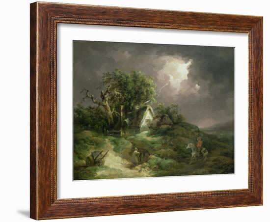 The Coming Storm, Isle of Wight, 1789-George Morland-Framed Giclee Print