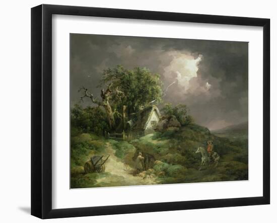 The Coming Storm, Isle of Wight, 1789-George Morland-Framed Giclee Print