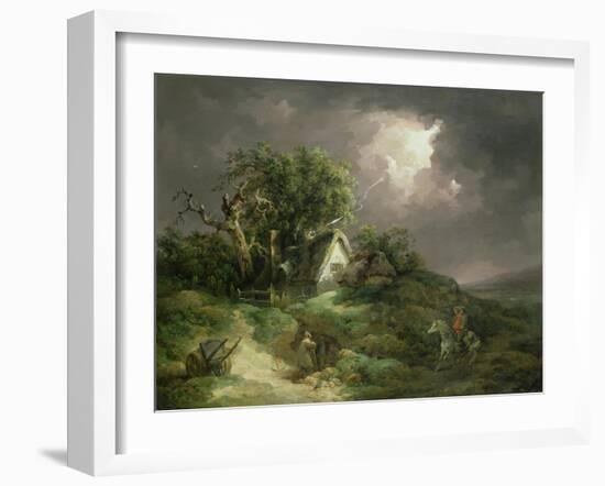 The Coming Storm, Isle of Wight, 1789-George Morland-Framed Giclee Print