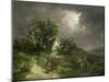 The Coming Storm, Isle of Wight, 1789-George Morland-Mounted Giclee Print