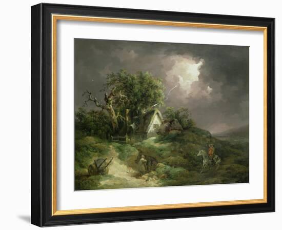 The Coming Storm, Isle of Wight, 1789-George Morland-Framed Giclee Print