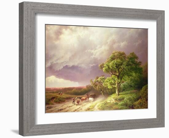 The Coming Storm-Barend Cornelis Koekkoek-Framed Giclee Print