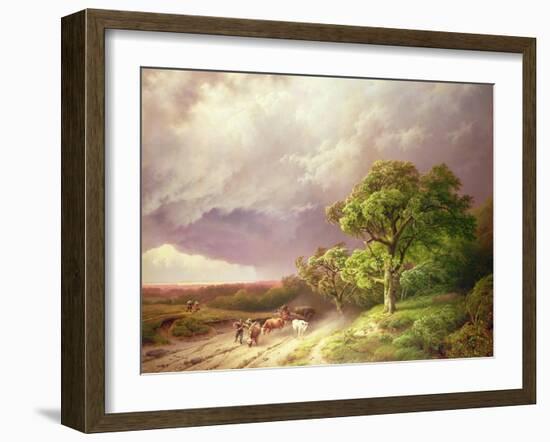 The Coming Storm-Barend Cornelis Koekkoek-Framed Giclee Print