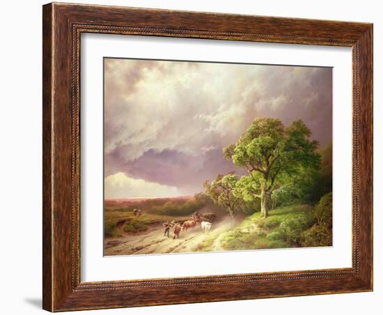 The Coming Storm-Barend Cornelis Koekkoek-Framed Giclee Print