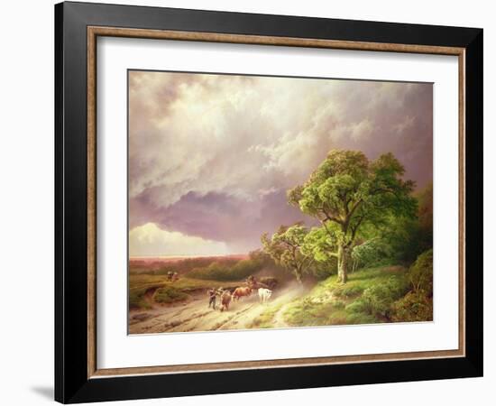 The Coming Storm-Barend Cornelis Koekkoek-Framed Giclee Print