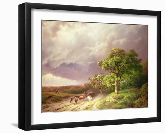 The Coming Storm-Barend Cornelis Koekkoek-Framed Giclee Print