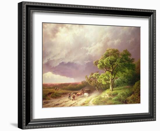 The Coming Storm-Barend Cornelis Koekkoek-Framed Giclee Print