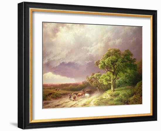 The Coming Storm-Barend Cornelis Koekkoek-Framed Giclee Print