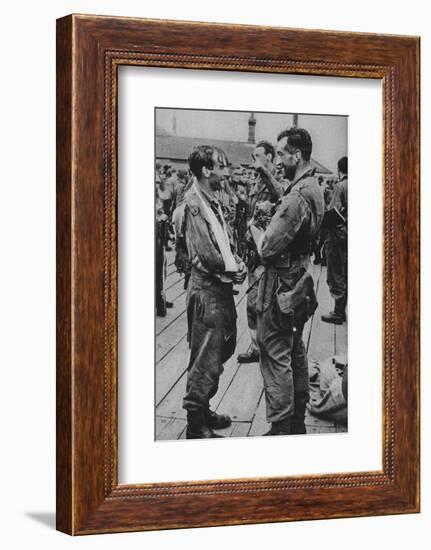 'The Commandos Were There', 1940-1942, (1943)-Unknown-Framed Photographic Print