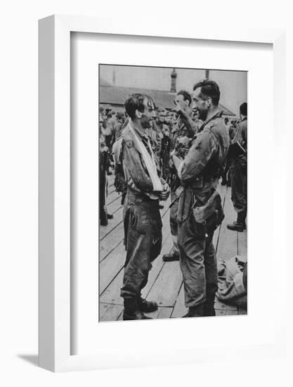 'The Commandos Were There', 1940-1942, (1943)-Unknown-Framed Photographic Print