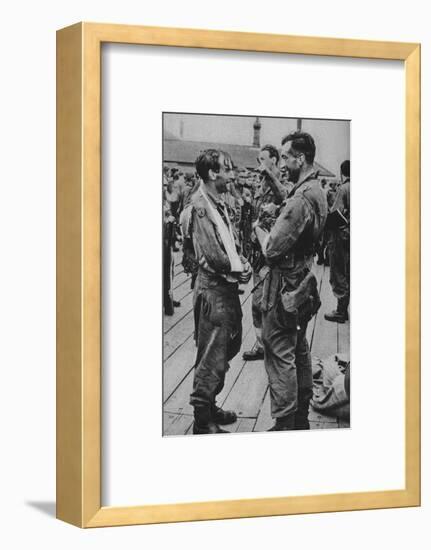 'The Commandos Were There', 1940-1942, (1943)-Unknown-Framed Photographic Print