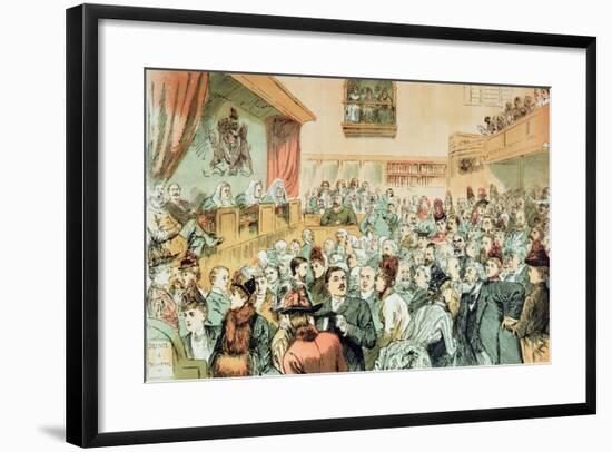 The Commission on Society, from 'St. Stephen's Review Royal Commission Number, Christmas, 1888-Tom Merry-Framed Giclee Print