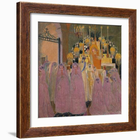 The Communicants, 1907-Maurice Denis-Framed Giclee Print