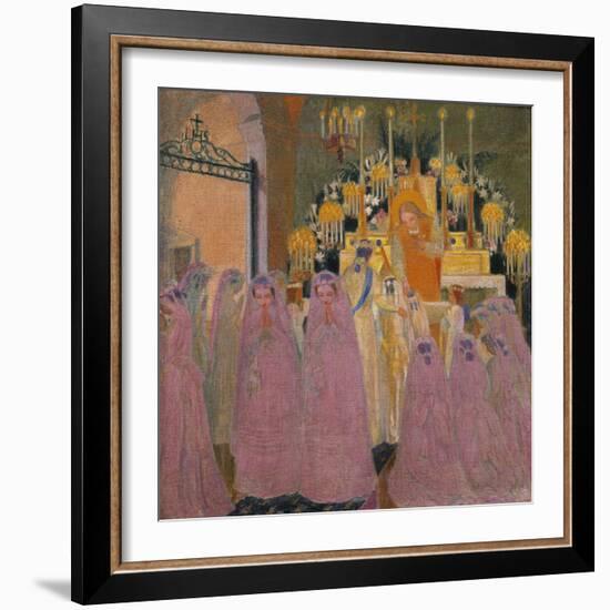 The Communicants, 1907-Maurice Denis-Framed Giclee Print