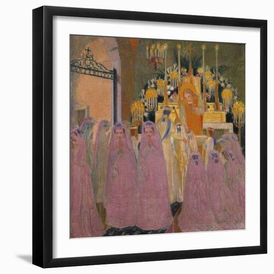 The Communicants, 1907-Maurice Denis-Framed Giclee Print