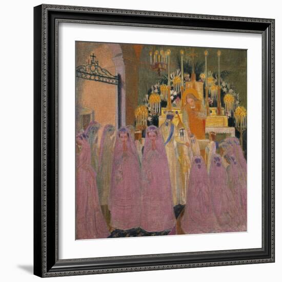 The Communicants, 1907-Maurice Denis-Framed Giclee Print