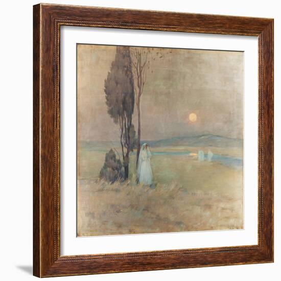 The Communion, 1893-Henri Eugene Augustin Le Sidaner-Framed Giclee Print