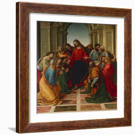 The Communion of the Apostles-Luca Signorelli-Framed Giclee Print