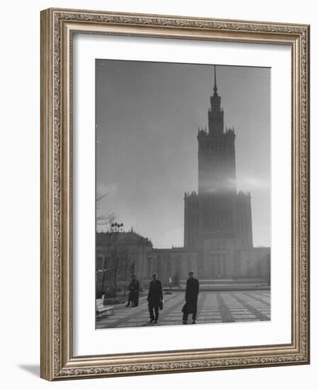 The Communist Palace of Culture and Science Building-Lisa Larsen-Framed Photographic Print