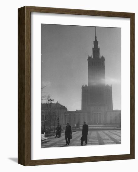 The Communist Palace of Culture and Science Building-Lisa Larsen-Framed Photographic Print