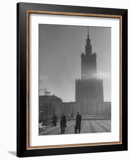 The Communist Palace of Culture and Science Building-Lisa Larsen-Framed Photographic Print