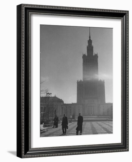 The Communist Palace of Culture and Science Building-Lisa Larsen-Framed Photographic Print