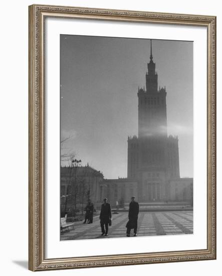 The Communist Palace of Culture and Science Building-Lisa Larsen-Framed Photographic Print