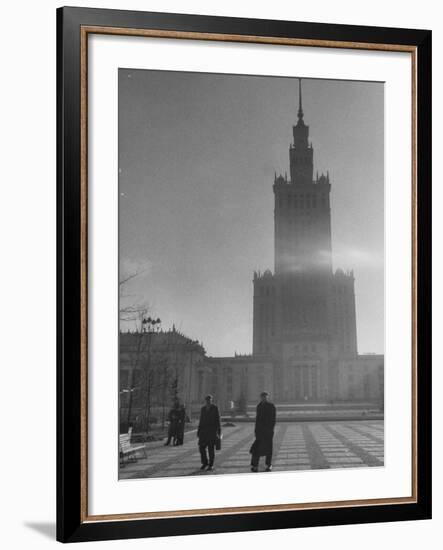 The Communist Palace of Culture and Science Building-Lisa Larsen-Framed Photographic Print