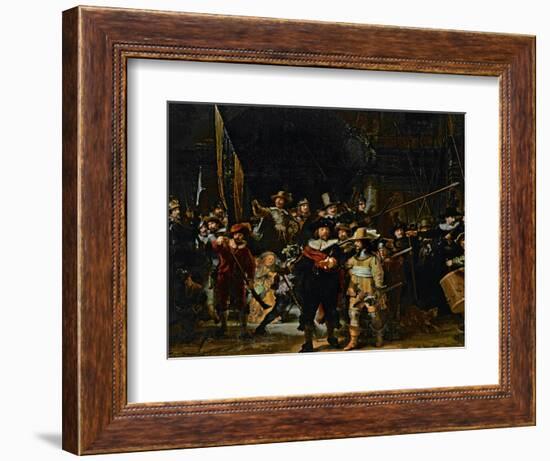 The Company of Frans Banning Cocq and Willem Van Ruytenburch-Rembrandt van Rijn-Framed Giclee Print